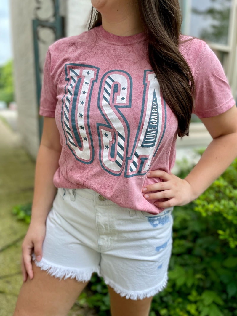 USA, I Love America Tee