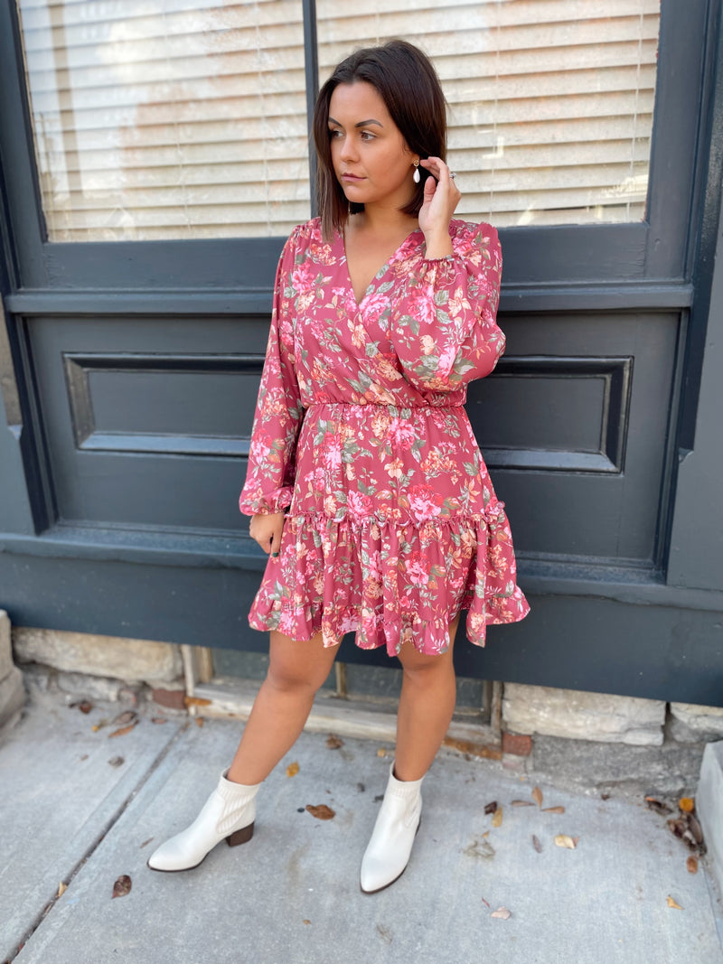 Callie Floral Mini Dress