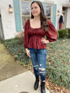 Emmaline Square Neck Top