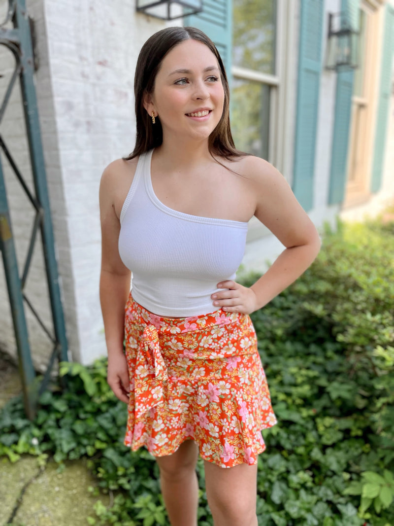 Are We In Hawaii Tropical Skort