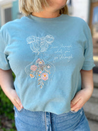Grow Embroidered Graphic Tee