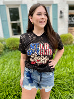 Star Spangled Babe Tee