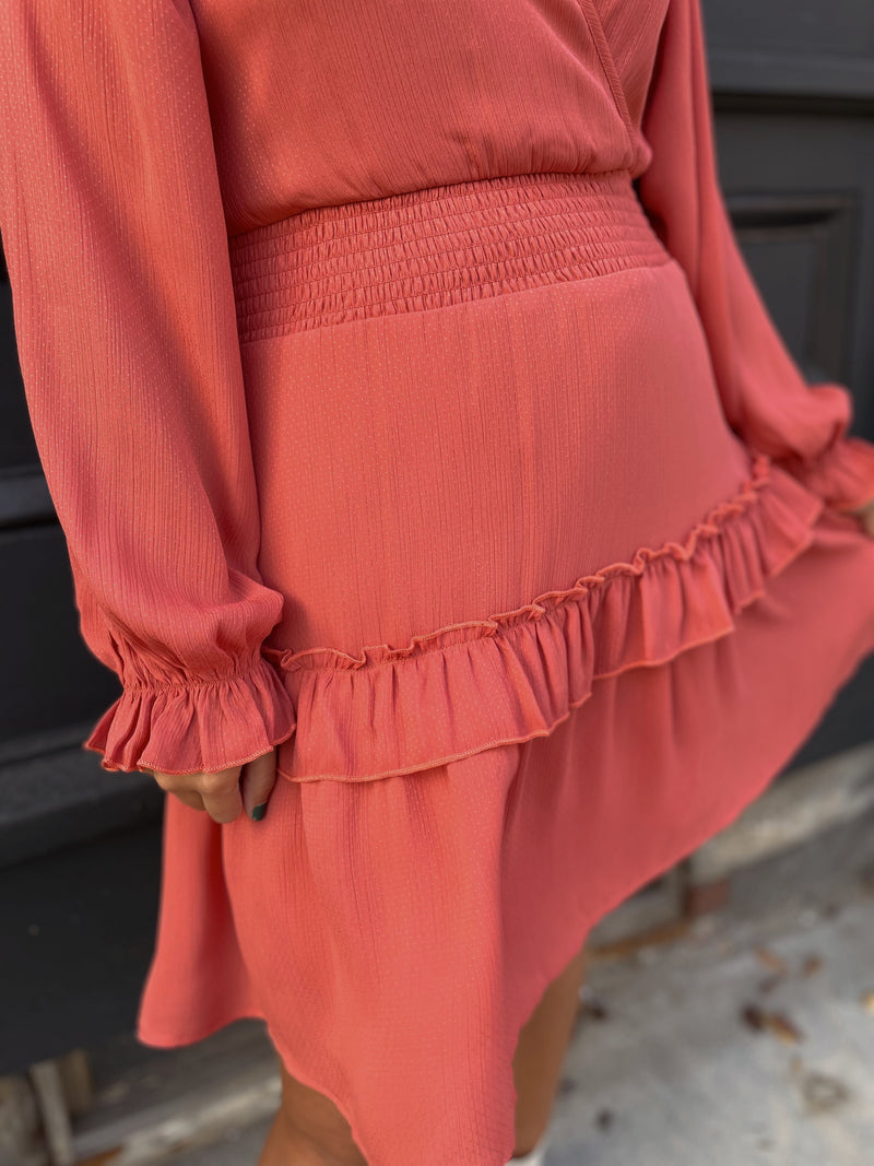 Liz Bubble Sleeve Dress
