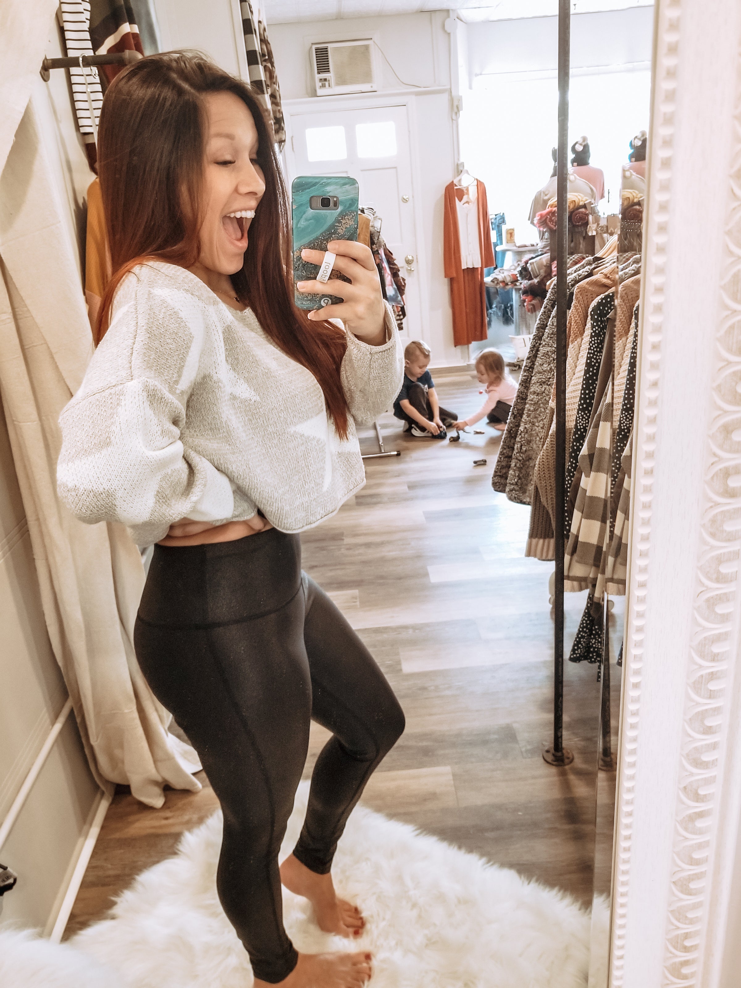 Lulu Leather Pant