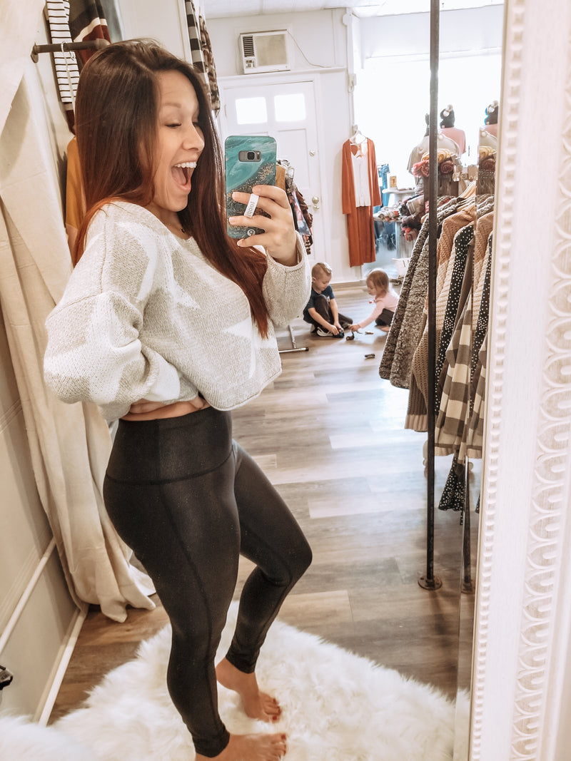 Get It Girl Faux Leather Leggings