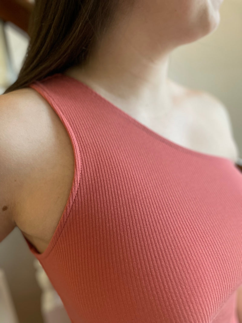 Just Yearning One Shoulder Dress