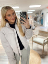 Cozy Up Puffer Jacket-Lilac