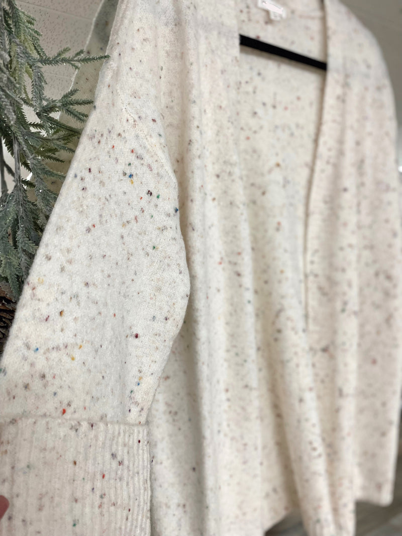 Get Cozy Speckled Cardigan