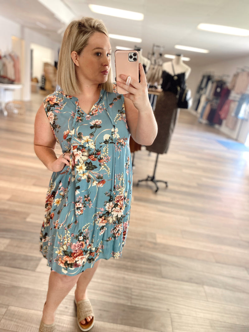 Rey Floral Print Dress