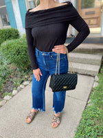 Wildflower Wide Leg Cropped Jeans