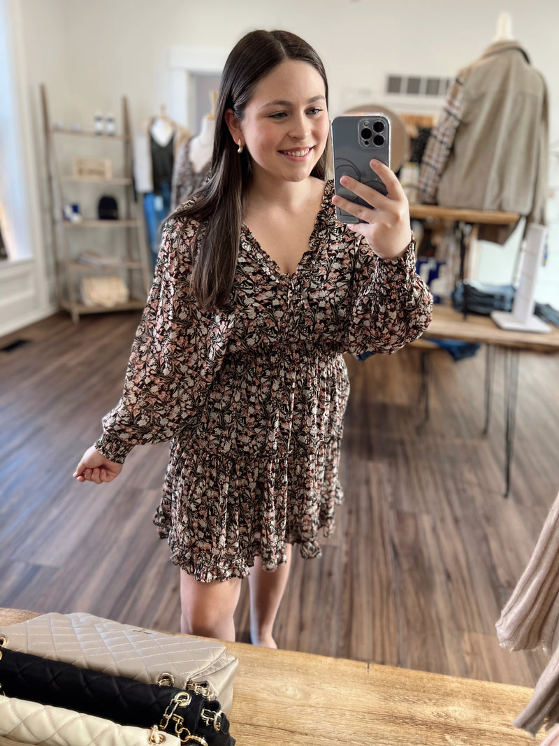 It's Fate Printed Dress