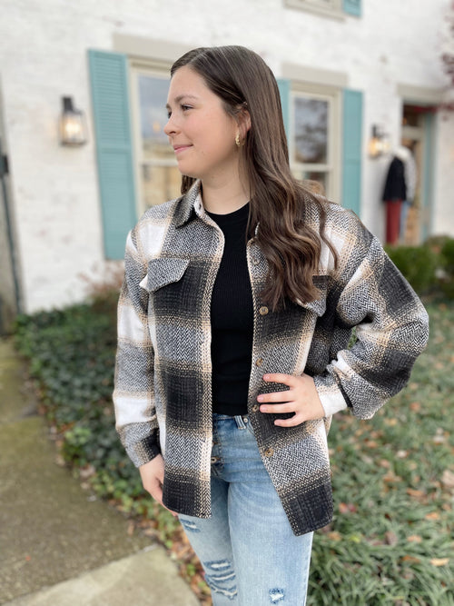 Jacie Plaid Shacket