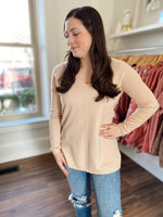 Soft and Casual V-Neck Top