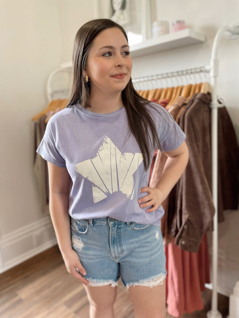 Star Mineral Washed Graphic Tee