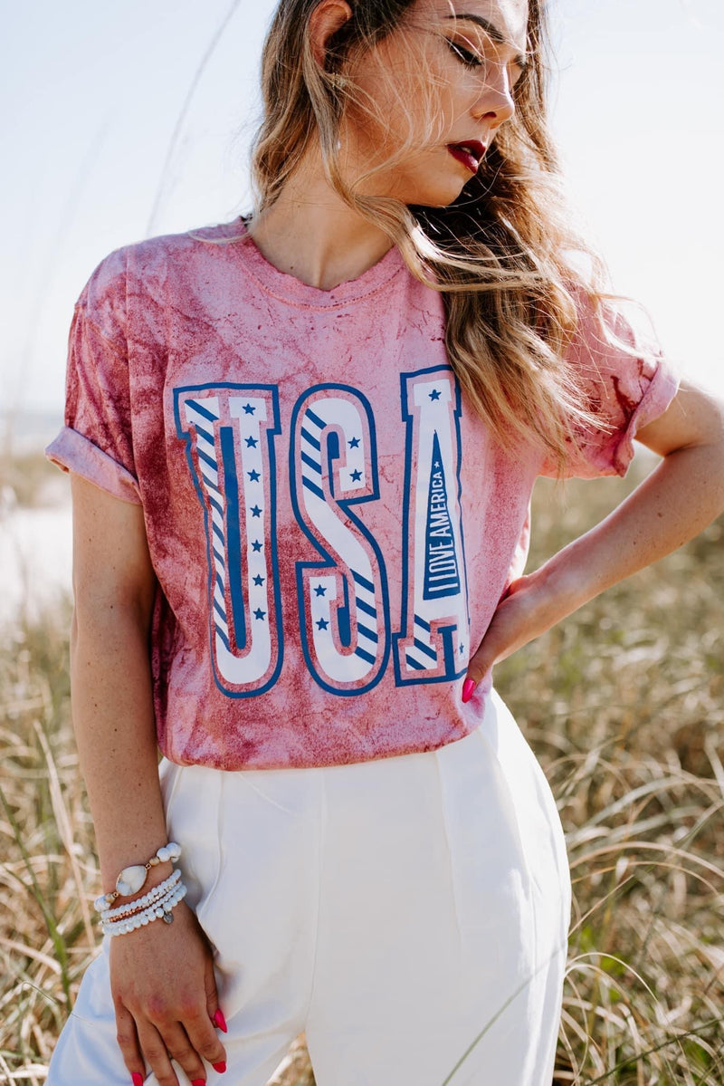 USA, I Love America Tee