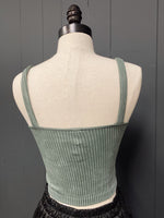 Mona Seamless Ribbed Brami-Sage