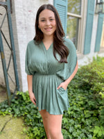 Macie Satin Romper