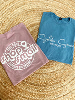 Give Back GGB Graphic Tee- Orchid (Rose)