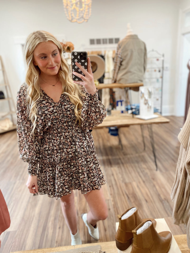 It's Fate Printed Dress