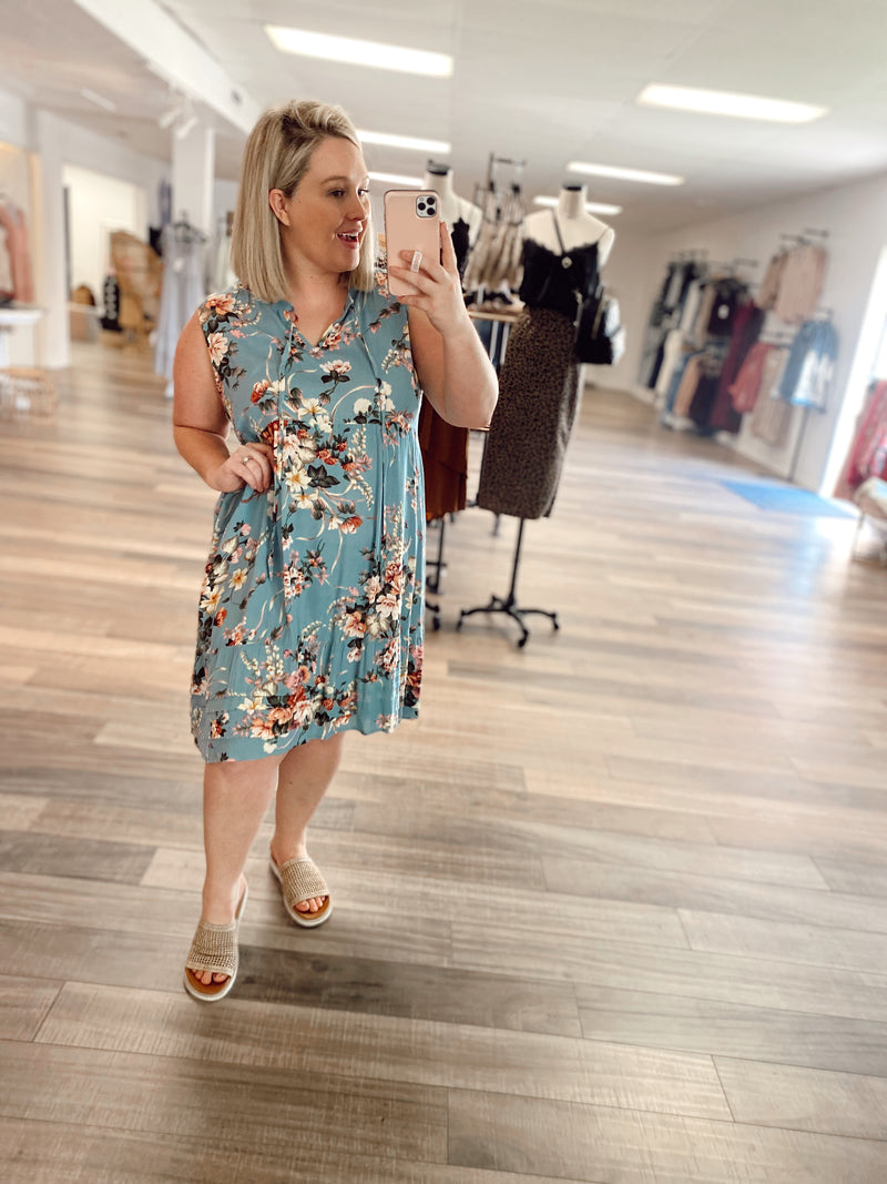 Rey Floral Print Dress