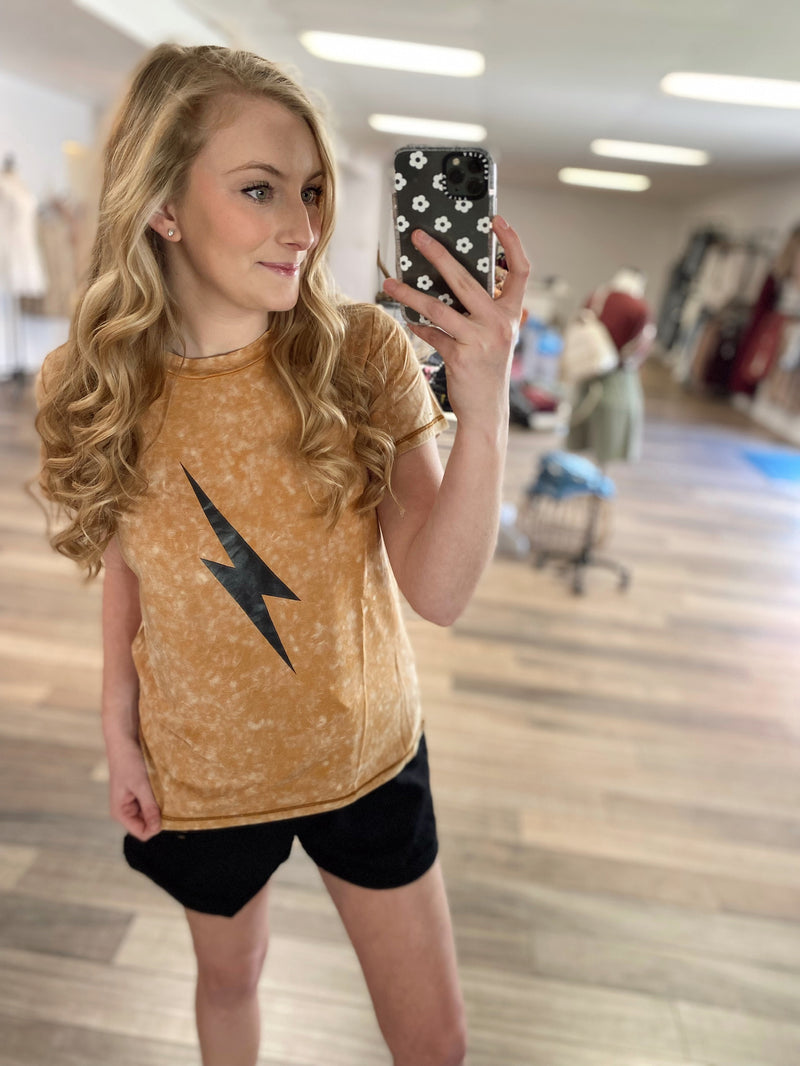 Lightning Bolt Graphic Tee