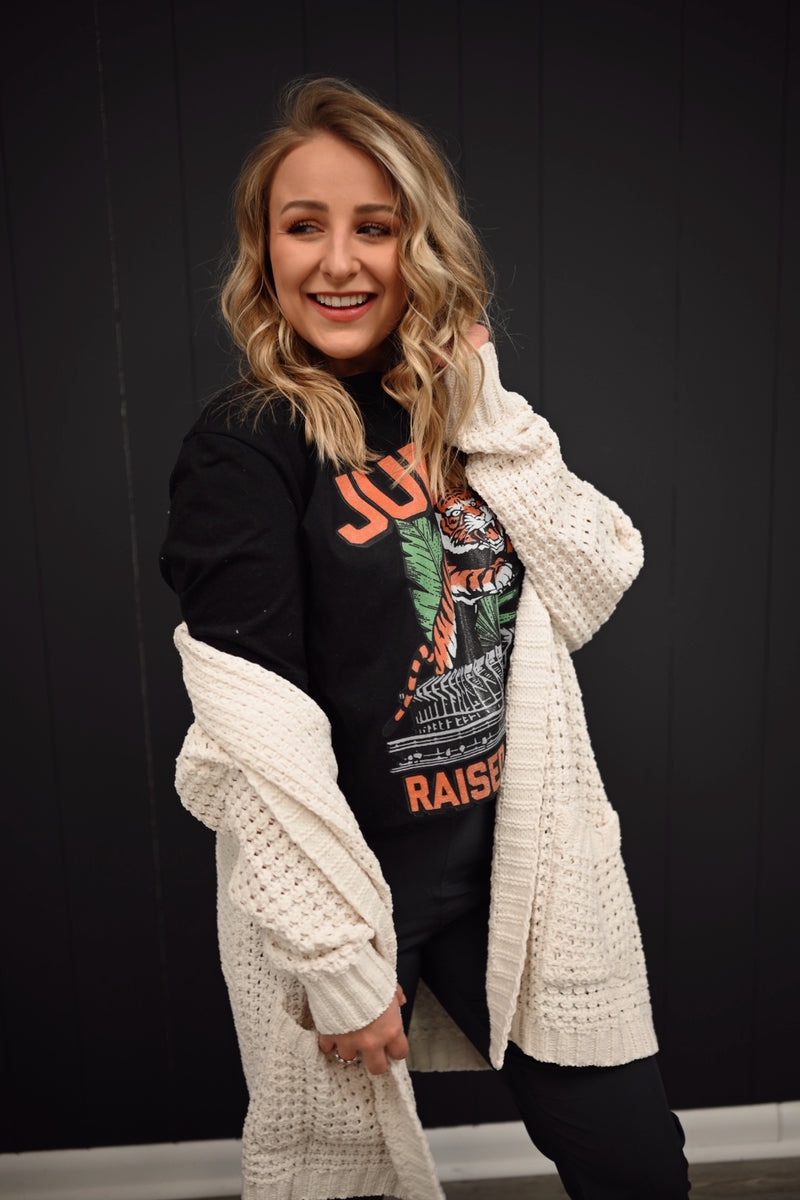 Curl Up by the Fire Cardigan-Cream