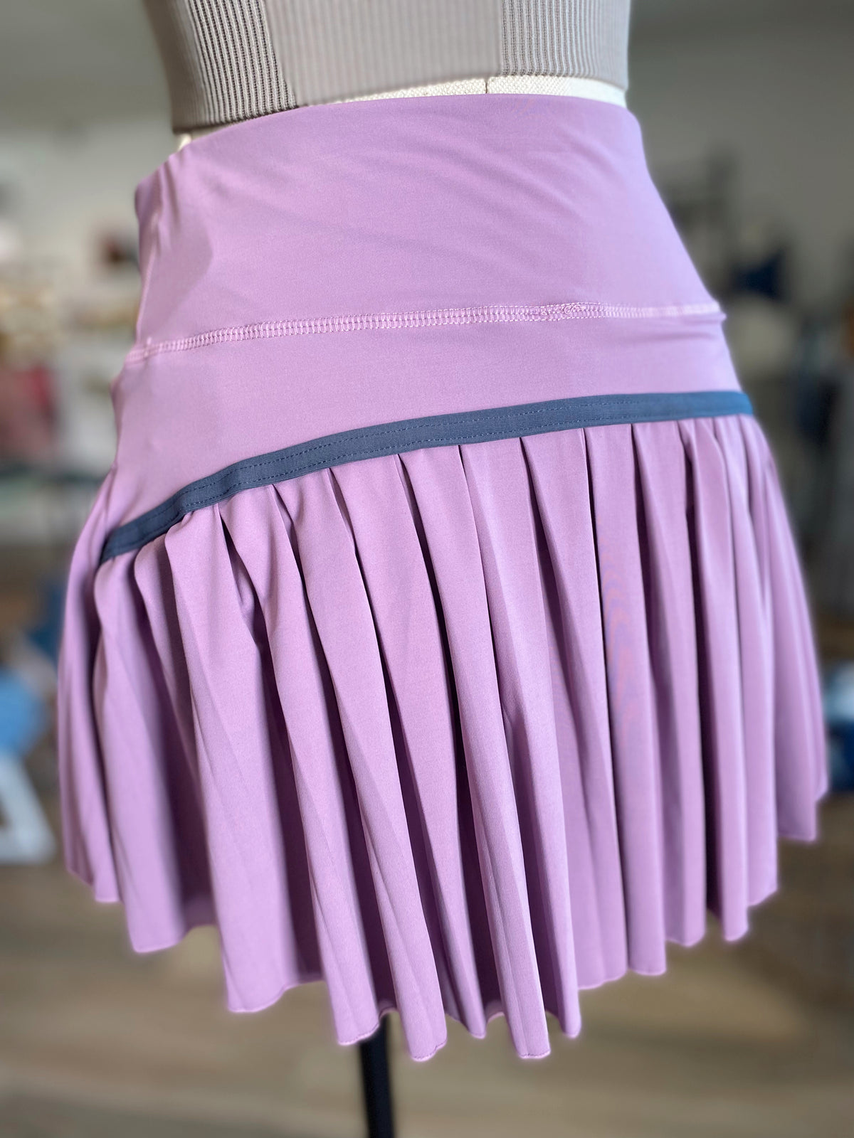Sporty Gal Active Tennis Skirt-Purple
