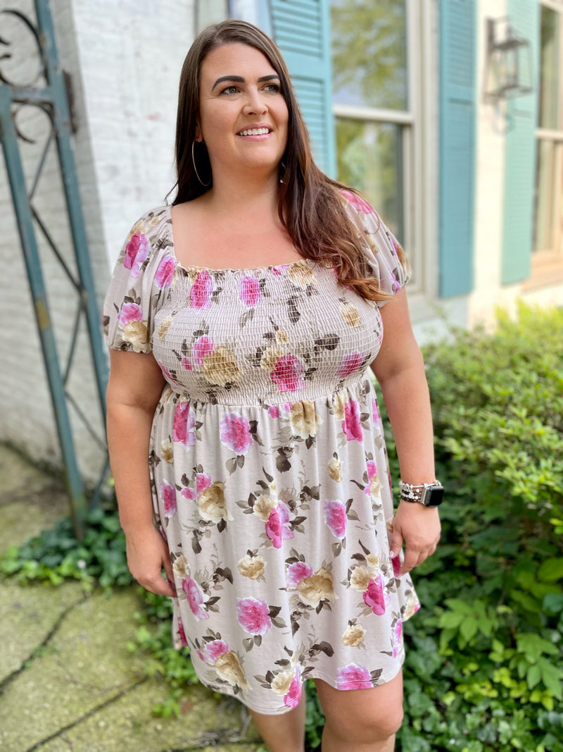 Kendaya Floral Dress