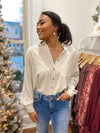 Jamila Linen Shirt-Oatmeal