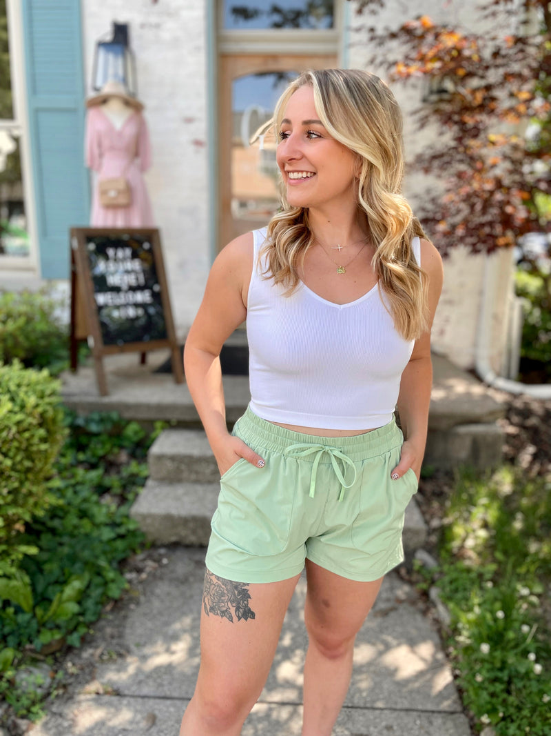 Cool Down Athletic Shorts