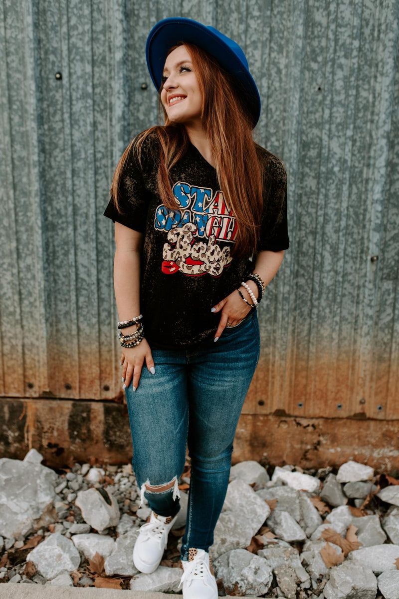 Star Spangled Babe Tee