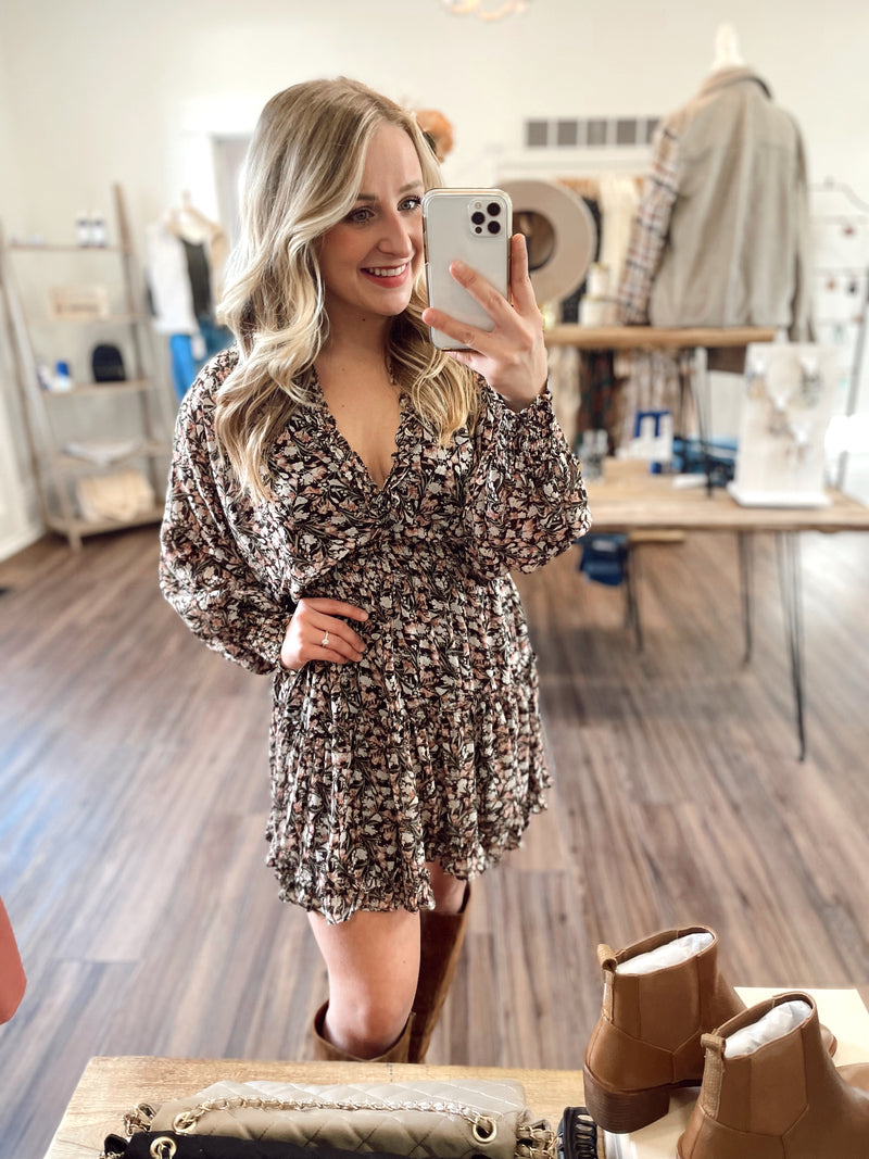 It's Fate Printed Dress