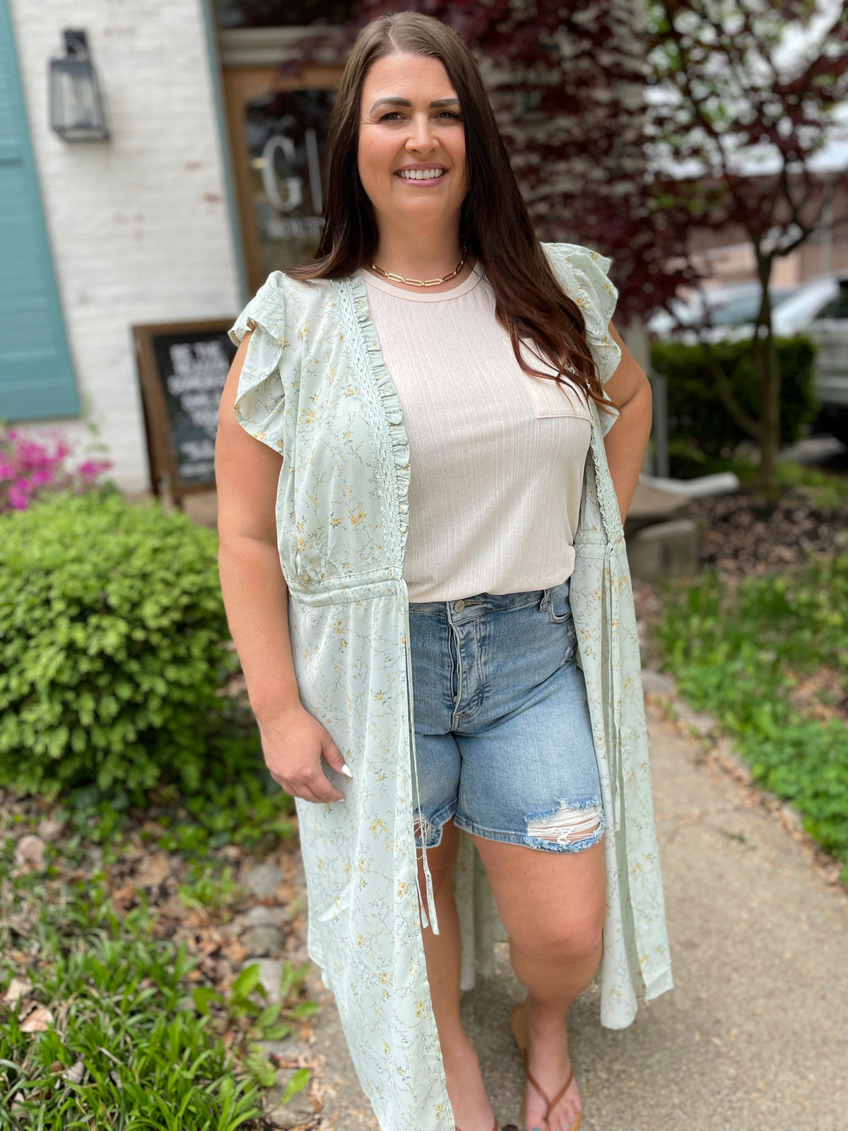 Beautiful Ditsy Kimono