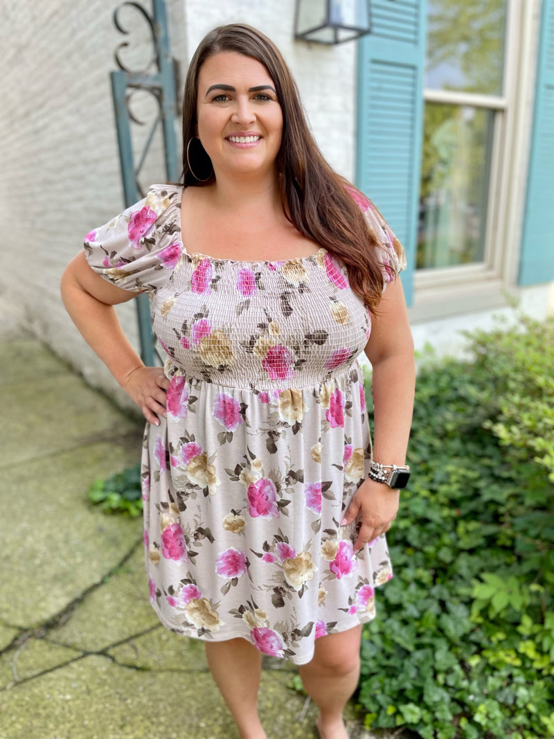 Kendaya Floral Dress