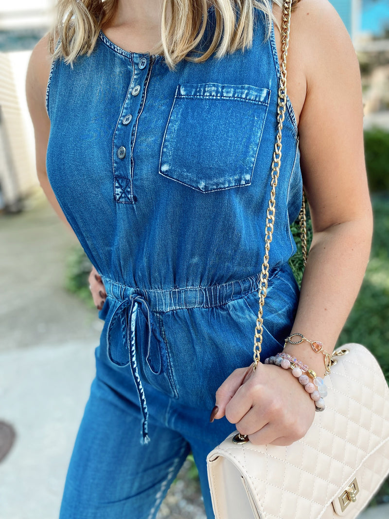 Everyday Denim Jumpsuit