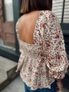 Halle Floral Print Top