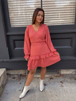 Liz Bubble Sleeve Dress