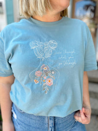 Grow Embroidered Graphic Tee