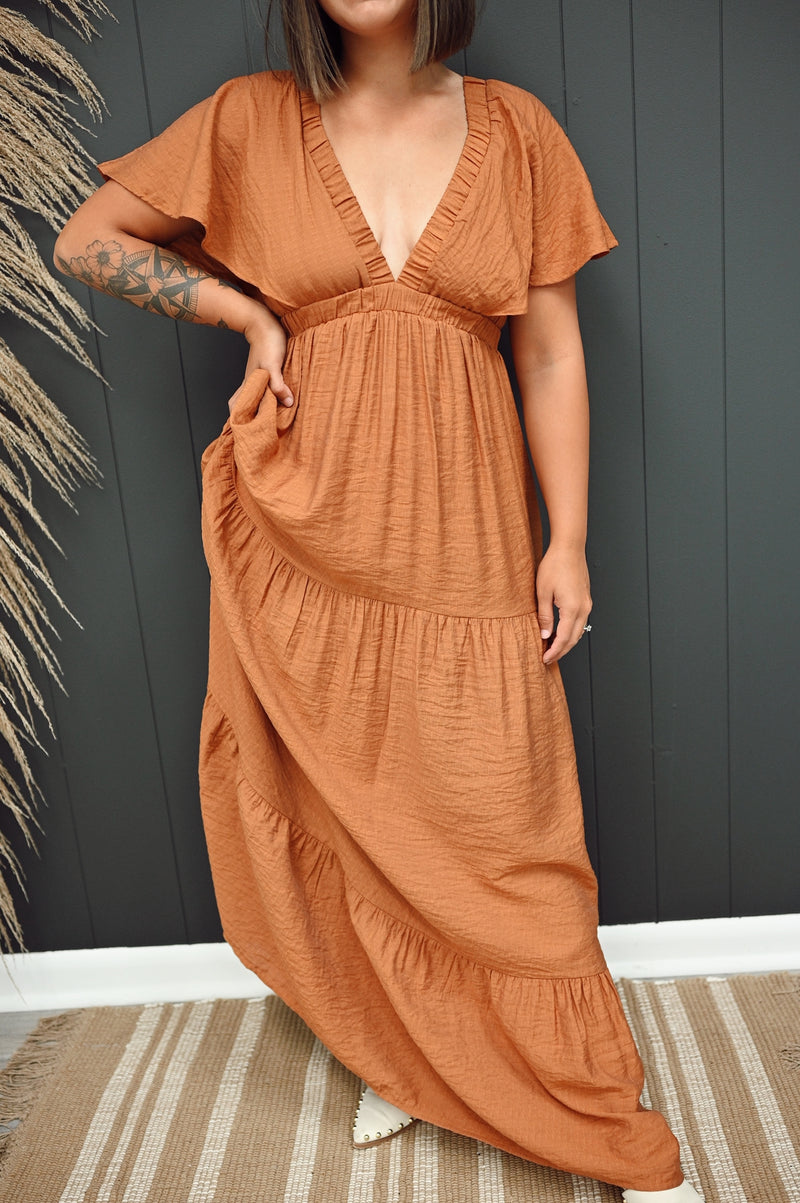 Melrose Tiered Maxi Dress