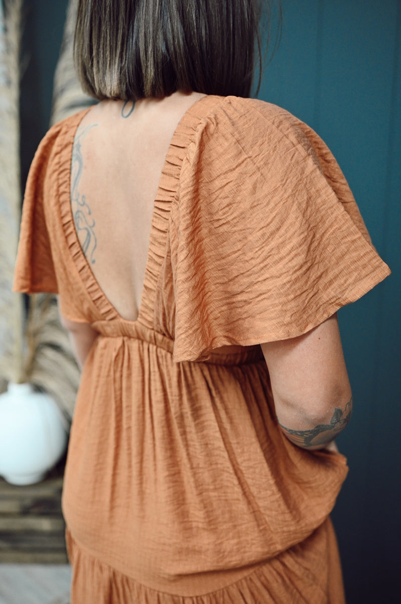 Melrose Tiered Maxi Dress