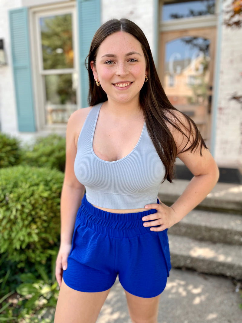 Lizzy Shorts- Royal Blue
