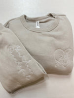 Self Love Club Crewneck With Sleeve Detail